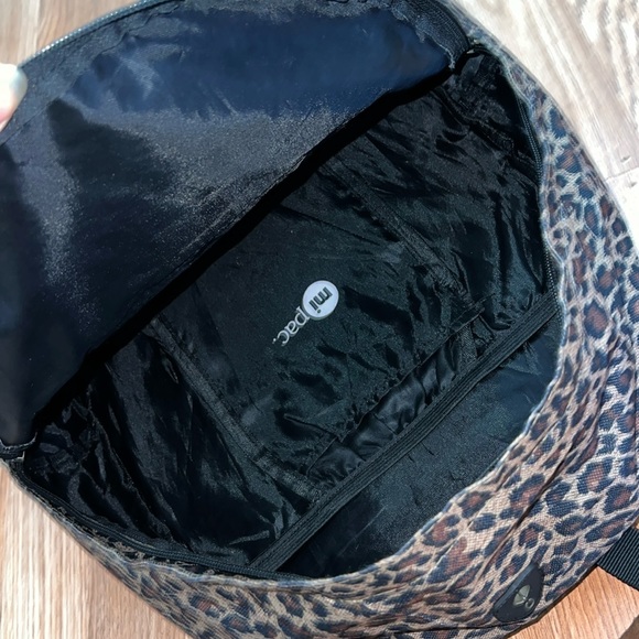 Mi-Pac Leopard Print Backpack - Picture 6 of 10